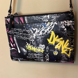 DKNY Double Zip Crossbody Bag